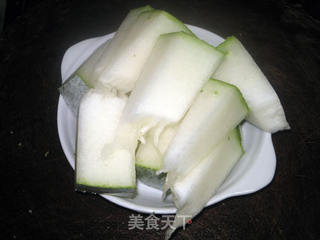 陈皮冬瓜老鸭汤的做法步骤：2