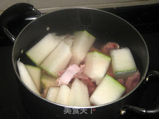 陈皮冬瓜老鸭汤的做法步骤：3