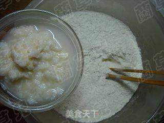 酒酿紫薯馒头的做法步骤:3