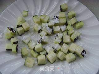【炸酱面,花样做】:茄丁面的做法步骤:4