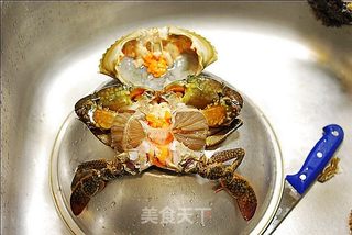 避风塘炒蟹的做法步骤:3