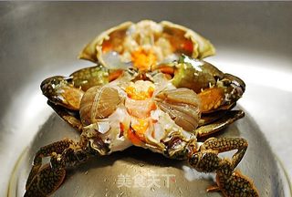 避风塘炒蟹的做法步骤:4