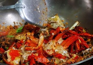 避风塘炒蟹的做法步骤：19