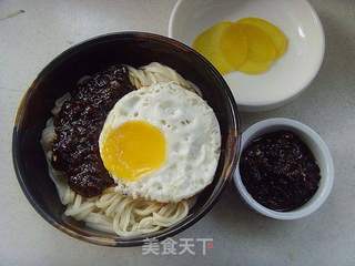 【炸酱面,花样做】:韩式炸酱面的做法步骤:15