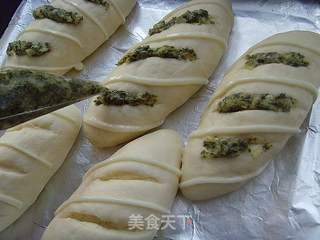 蒜香芝士餐包的做法步骤:11