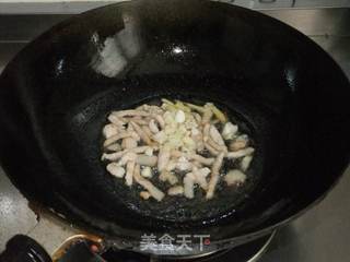 茭白炒肉丝的做法步骤：6