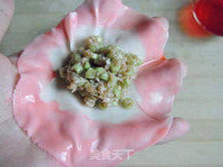 鲜花般的美食—牡丹烧麦的做法步骤:10