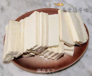 咸肉泡菜炒豆腐的做法步骤：6