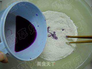香菇豆酱甘蓝面的做法步骤:3