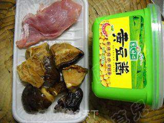 香菇豆酱甘蓝面的做法步骤:5