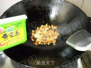 香菇豆酱甘蓝面的做法步骤:10