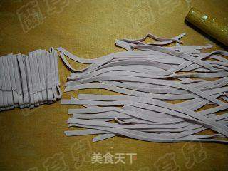 香菇豆酱甘蓝面的做法步骤:14