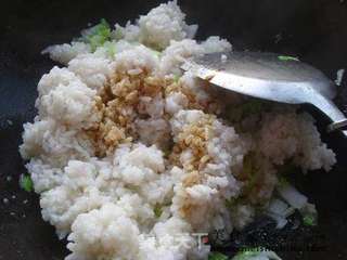 白菜炒饭的做法步骤：6