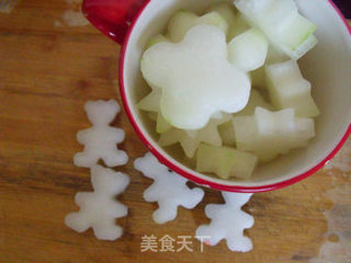 酸梅冬瓜脯的做法步骤：2
