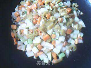 辣炒饭的做法步骤:11