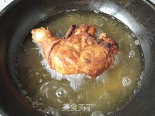 泡菜淋鸡腿的做法步骤：3