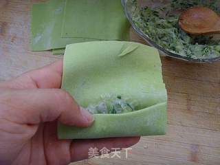 翡翠馄饨的做法步骤:12