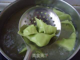 翡翠馄饨的做法步骤:15