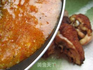 泡菜淋鸡腿的做法步骤：8