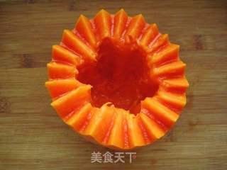 美白润肤糖水—红枣木瓜炖鲜奶的做法步骤:2