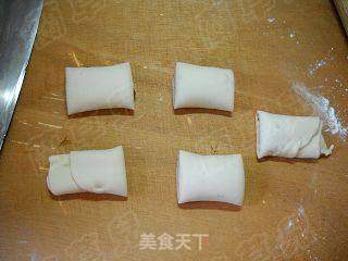 松软麻酱烧饼的做法步骤:8