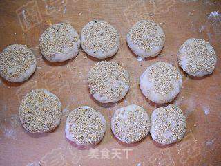 松软麻酱烧饼的做法步骤:10