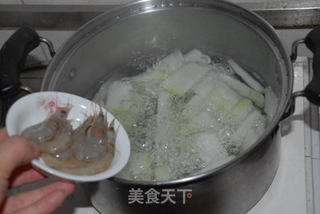 清肠消脂的冬瓜粉丝清汤的做法步骤:5