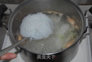 清肠消脂的冬瓜粉丝清汤的做法步骤:7