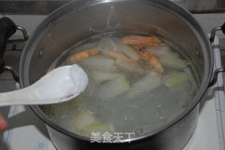 清肠消脂的冬瓜粉丝清汤的做法步骤:8