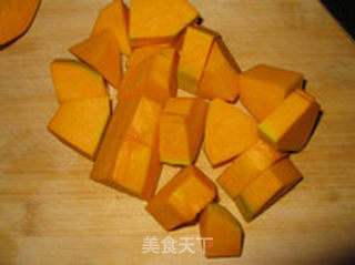珍珠南瓜粥的做法步骤:4