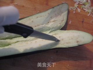 蒜香烤茄子的做法步骤:3
