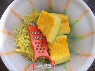 韭菜炒南瓜丝的做法步骤:4