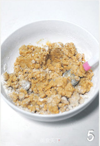 【花生腰果小酥饼】——口感极酥 入口即化的做法步骤:5