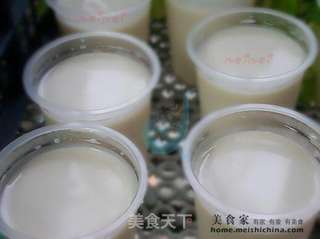 清凉系列~炎热天气解暑甜品@@水嫩嫩豆奶布丁的做法步骤:12