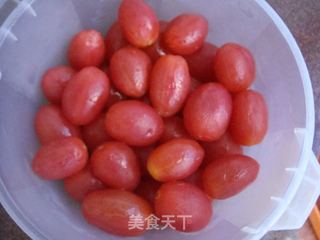 冰镇圣女果的做法步骤：3