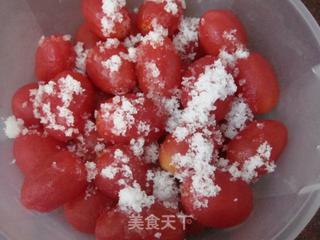 冰镇圣女果的做法步骤：4