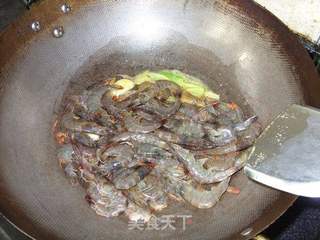 土豆香芹烧对虾的做法步骤:8