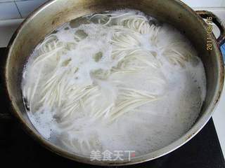 茄丁炸酱面的做法步骤：10