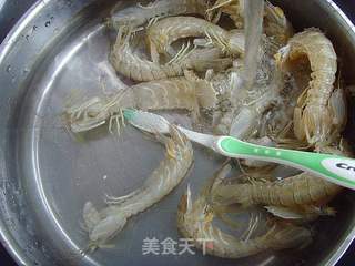 姜汁虾爬子的做法步骤：1