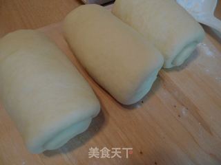 葡萄干奶香土司的做法步骤：4