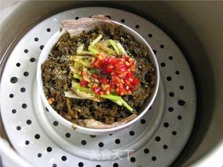 芽菜蒸肉的做法步骤:7