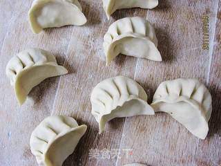 菠菜豆腐煎饺的做法步骤：7