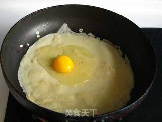 煎饼果子的做法步骤:7