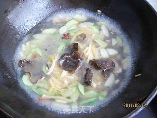 黄瓜打卤面的做法步骤：5