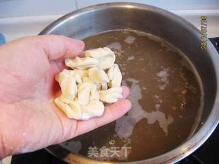 绿豆汤猫耳朵的做法步骤：6