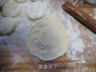 小芹菜鲜肉烧麦的做法步骤:6