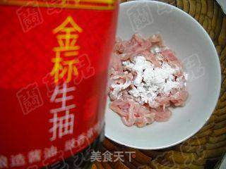 青椒酱肉丝鸡蛋面的做法步骤:3