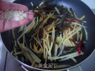 土豆海带丝的做法步骤:8