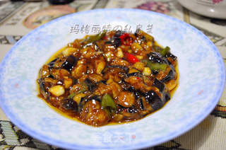 鲍汁儿茄丁的做法步骤:6