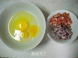 洋葱蛋卷饼的做法步骤:2